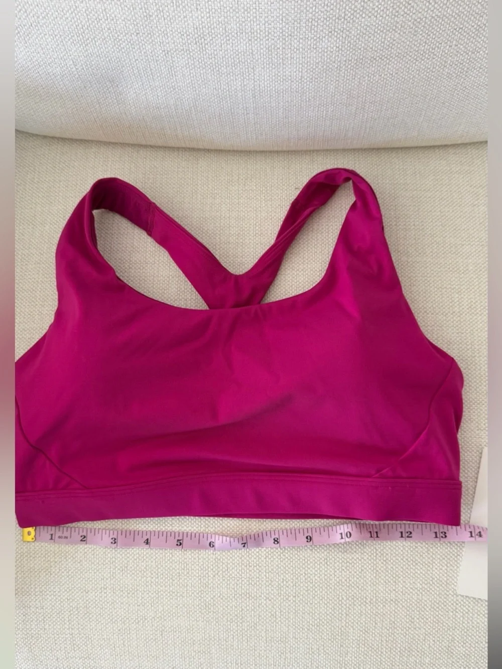 ATHLETA PINK ULTIMATE BRA IN SUPERSONIC size M NWT - Picture 3 of 4